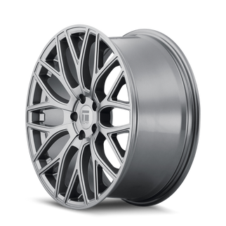 Touren 3276 TR76 18x8 / 5x120 BP / 35mm Offset / 74.1mm Hub Gloss Graphite Wheel