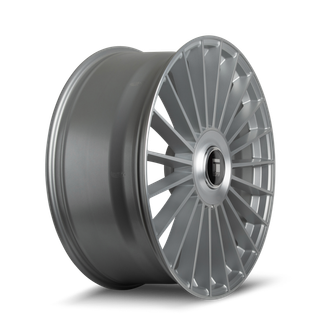 Touren 3610 TR10 22x9 / 5x112/120 BP / 35mm Offset / 74.1mm Hub Satin Silver Machined Wheel