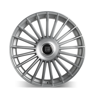 Touren 3610 TR10 22x9 / 5x112/120 BP / 35mm Offset / 74.1mm Hub Satin Silver Machined Wheel