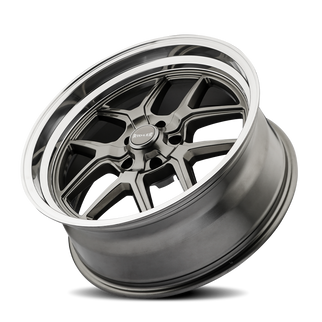 Ridler 610 20x8.5 / 5x114.3 BP / 0mm Offset / 83.82mm Hub Gloss Grey Polished Wheel