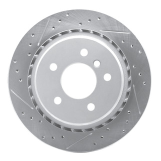 R1 95-02 BMW Z3 Right Rear Drilled & Slotted Geo-Carbon Rotor