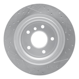 R1 95-02 BMW Z3 Right Rear Drilled & Slotted Geo-Carbon Rotor