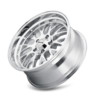 Ridler 607 20x10 / 5x120.65 BP / 0mm Offset / 83.82mm Hub Polished Wheel