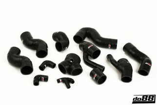 do88 99-02 Audi S4/A6 2.7L BiTurbo (AGB/AJK/AZA) Pressure Hoses - Black