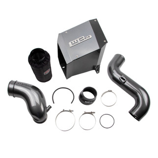 Wehrli 07.5-10 Chevrolet Duramax LMM 4in Intake Kit Stage 2 - Cat Yellow