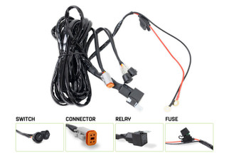 DV8 Offroad 40 AMP DT 4-Pin Halo Light Harness