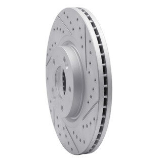 R1 15-21 Kia Sedona Front Right Drilled & Slotted Geo-Carbon Rotor
