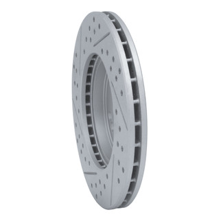 R1 91-04 Dodge Stealth Front Right Drilled & Slotted Geo-Carbon Rotor