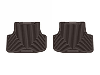 WeatherTech 15-20/22-25 Audi A3/S3 / 17-20 RS3 / 15-24 VW GTI Rear All-Weather Floor Mat - Cocoa