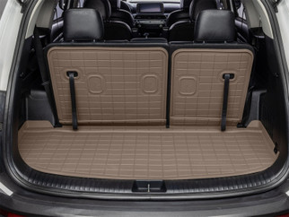 WeatherTech 20-25 Kia Telluride SeatBack Cargo Liners HP - Tan