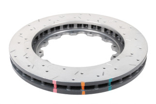 DBA 05-13 Chevrolet Corvette Base Front 5000 Series Drilled & Slotted Ring