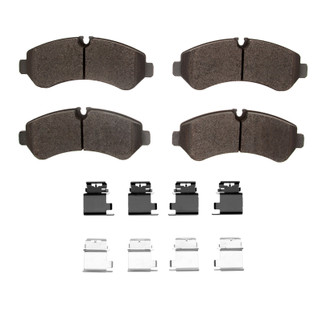 DFC 19-23 Freightliner Sprinter 4500 Rear 5000 Advanced Low Metallic Brake Pads and Hardware Kit