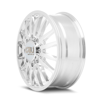 Cali Off-Road 9110D Summit Dually 20x8.25 / 8x200 BP / 115mm Offset / 142mm Hub Polished Wheel