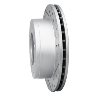 R1 99-20 Chevrolet Silverado 1500 Hd Rear Right Drilled & Slotted Geo-Carbon Rotor