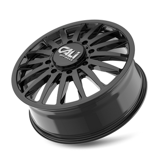 Cali Off-Road 9110D Summit Dually 22x8.25 / 8x210 BP / 115mm Offset / 154.2mm Hub Gloss Black Wheel