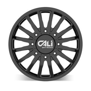 Cali Off-Road 9110D Summit Dually 22x8.25 / 8x200 BP / 115mm Offset / 142mm Hub Gloss Black Wheel