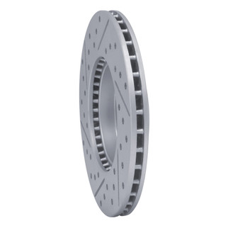 R1 16-22 Chevrolet Spark (USA/Canada) Front Right Drilled & Slotted Geo-Carbon Rotor