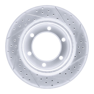 R1 95-04 Toyota 4Runner Front Left Drilled & Slotted Geo-Carbon Rotor