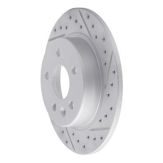 R1 16-23 Chevrolet Bolt Euv Rear Right Drilled & Slotted Geo-Carbon Rotor