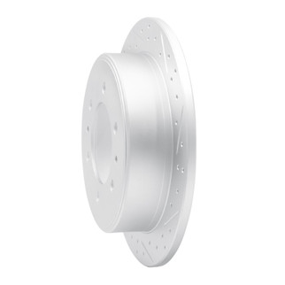 R1 19-25 Freightliner Sprinter 2500 Rear Right Drilled & Slotted Geo-Carbon Rotor