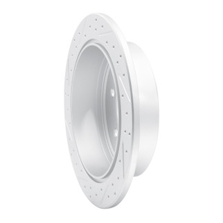 R1 19-25 Freightliner Sprinter 2500 Rear Right Drilled & Slotted Geo-Carbon Rotor