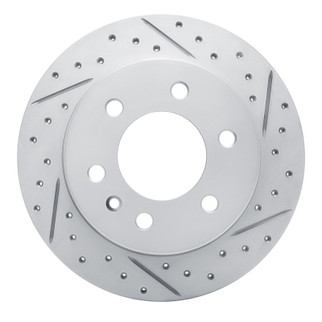 R1 19-25 Freightliner Sprinter 2500 Rear Right Drilled & Slotted Geo-Carbon Rotor