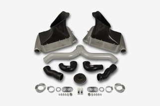 do88 07-09 Porsche 911 Turbo/GT2 (997.1) BigPack Intercooler Kit w/Silver Pipe