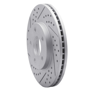 R1 06-11 Chevrolet Hhr Front Right Drilled & Slotted Geo-Carbon Rotor