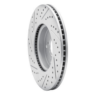 R1 13-25 Acura ADX Front Right Drilled & Slotted Geo-Carbon Rotor