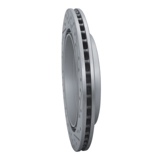 R1 10-16 Cadillac Srx Rear Left Drilled & Slotted Geo-Carbon Rotor