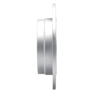R1 83-95 Mercedes-Benz 300E Rear Right Drilled & Slotted Geo-Carbon Rotor