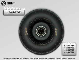 Pure Drivetrain 8HP55 High Performance Billet Race Torque Converter - 26/45 Stator - AWD