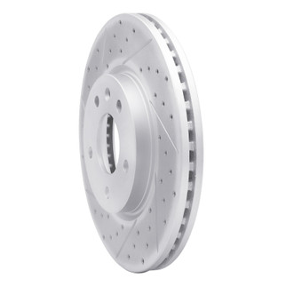 R1 11-25 Buick Lacrosse Front Left Drilled & Slotted Geo-Carbon Rotor