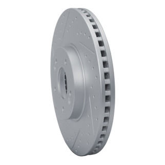 R1 15-20 Kia Sorento Front Left Drilled & Slotted Geo-Carbon Rotor