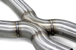 Dinan 18-23 BMW M550i xDrive Stainless Steel 3in High Flow Middle Exhaust