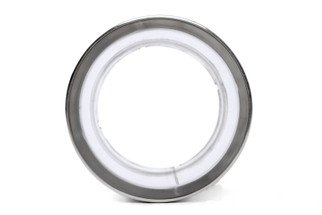 Dinan Double-Walled 4in Clamp-On Exhaust Tip - Polished - 4in Outlet / 3.25in Inlet