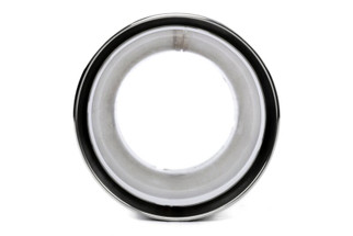 Dinan Double-Walled 4in Clamp-On Exhaust Tip - Polished - 4in Outlet / 2.75in Inlet