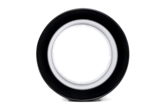Dinan Double-Walled 4.5in Clamp-On Exhaust Tip - Black - 4.5in Outlet / 3.25in Inlet