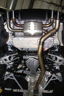 Dinan 16-18 BMW M2 Freeflow Axleback Exhaust System - Black
