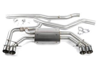 Dinan 19-25 BMW X4 M40i Freeflow Axleback Exhaust System - Polished