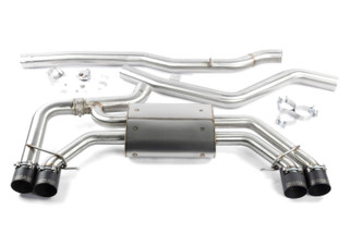 Dinan 19-25 BMW X4 M40i Freeflow Axleback Exhaust System -Black