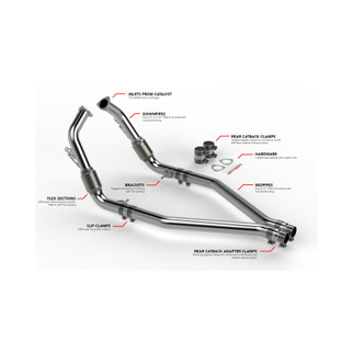 APR 18-25 Audi SQ5 (B9) Midpipe Exhaust System