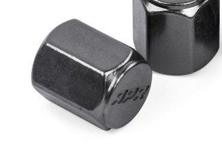 APR Valve Stem Caps - Gunmetal - Set of 4