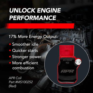 APR Porsche 9A2 Ignition Coil - Red