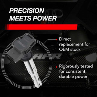 APR EA888.1/EA888.2/EA113/EA837 (PQ35/PQ45) 2.0T/3.0T Ignition Coil - Grey