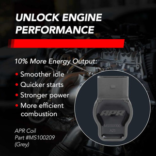 APR EA888.1/EA888.2/EA113/EA837 (PQ35/PQ45) 2.0T/3.0T Ignition Coil - Grey