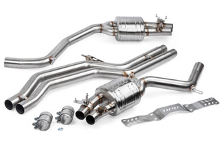 APR 14-18 Audi RS6/RS7 (C7) Catback Exhaust System w/o Mid-Muffler