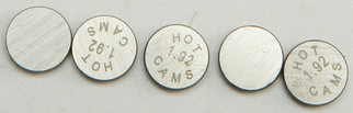 Valve Shims 8.90x1.92mm 5/pk