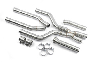 Dinan 2024+ BMW X5M/X6M High Flow X-Pipe Exhaust System - 3.25in