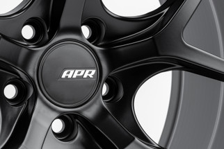 APR A01 Flow Formed 18x8.5 / 5x112 / ET45 / 66.5mm Bore / Satin Black Wheel